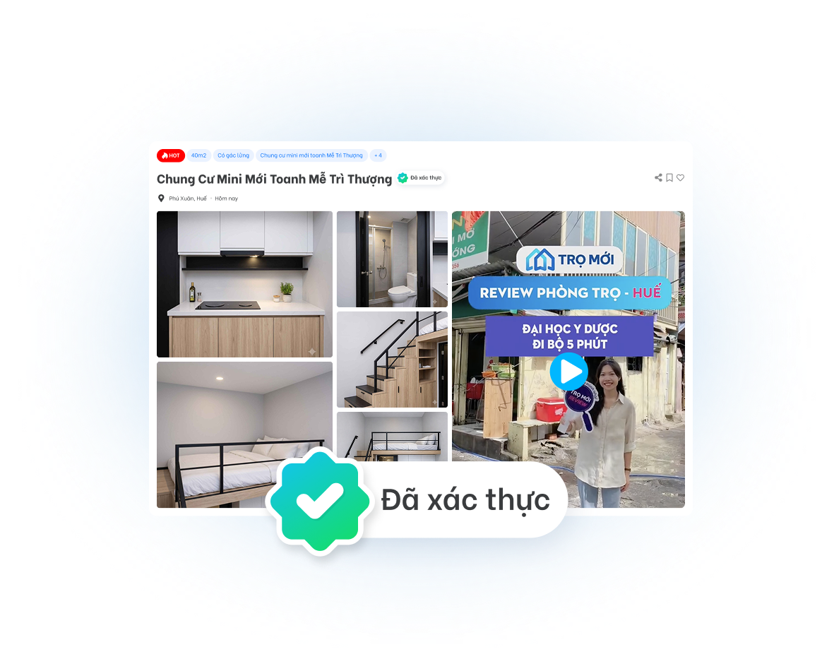 Đăng ký khảo sát & xác thực nhà trọ ngay