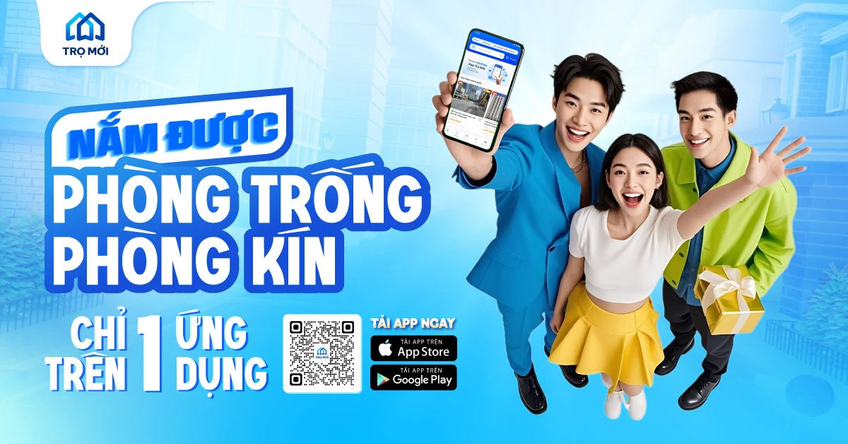 Nắm được phòng trống, phòng kín chỉ trên 1 ứng dụng - Giải pháp quản lý toàn diện dành cho chủ trọ thời đại số
