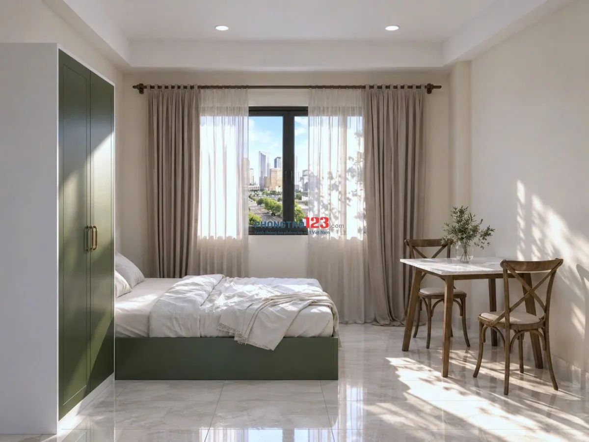 CĂN HỘ 1 PHÒNG NGỦ MỚI 100% – CÁCH MẠNG THÁNG 8