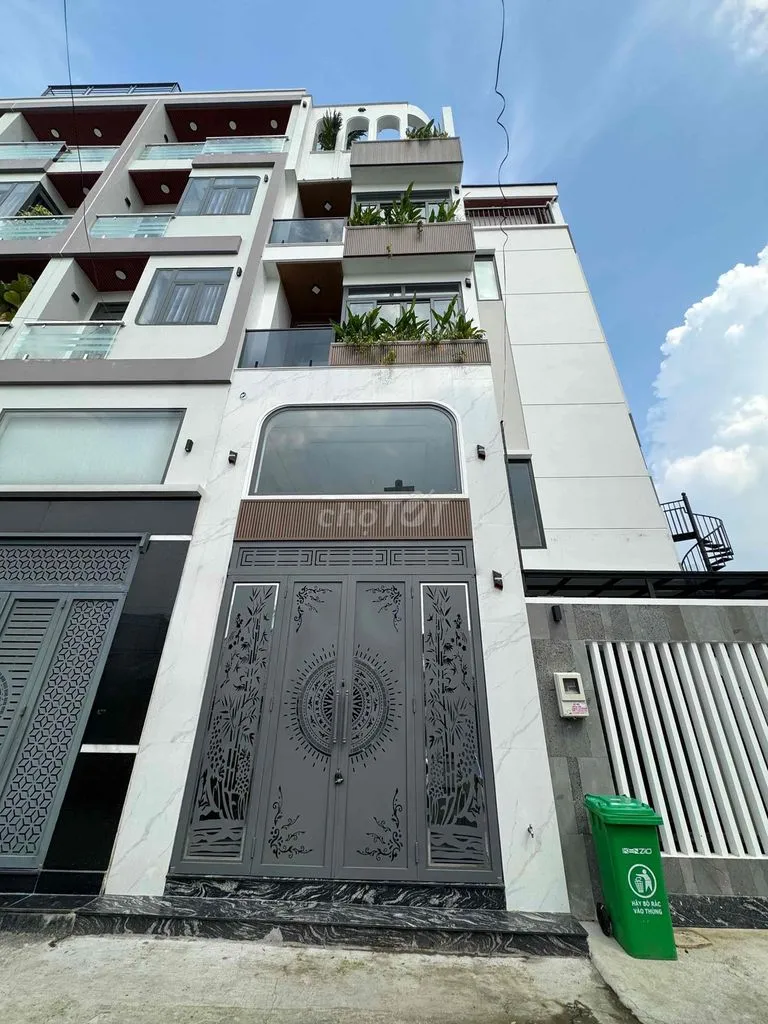 NHÀ HẺM 6M KÊNH TÂN HOÁ GIÁP KHU ĐỒNG ĐEN TÂN BÌNH - 3.5m x 15m - 4PN