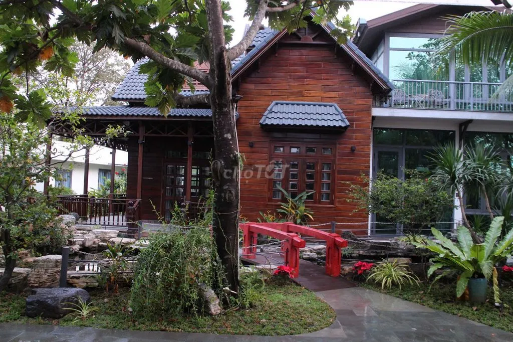 Cho thuê villa sân vườn võ văn hát DT 2000m view sông