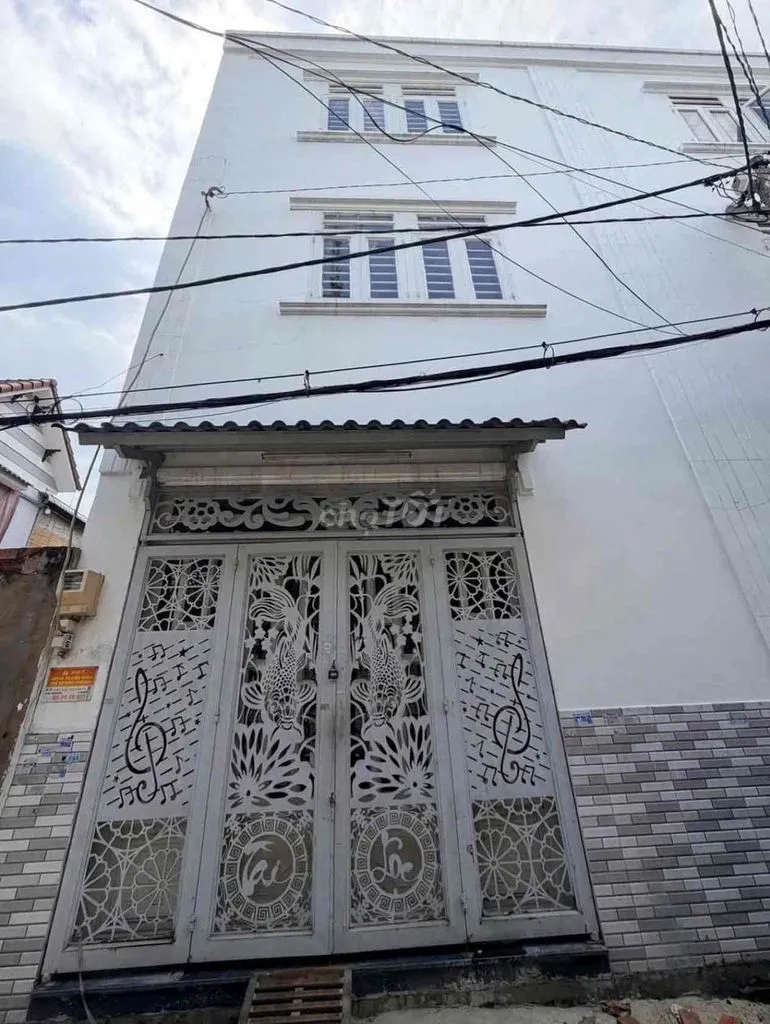 Cho thuê nhà 2 Lầu .3 Phòng ,3WC hẻm ô tô ngay chợ Trần thị cờ.Q12