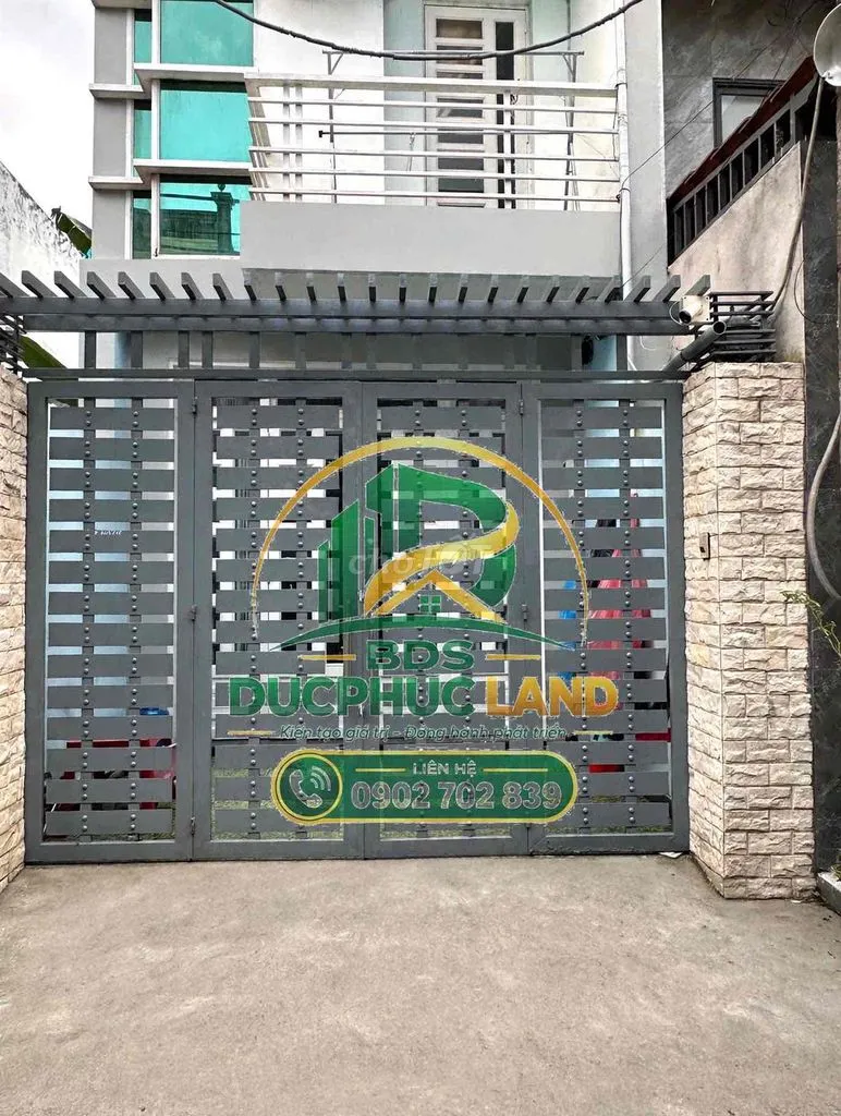 Cho thuê Nhà 4x20m.xây 2 Lầu hẻm 7m thông Trần thị cờ,P.Thới An.Q12
