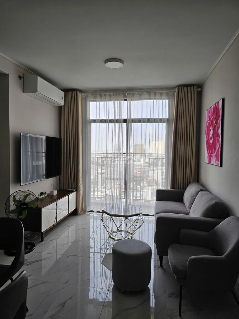 Cho Thuê CC Asiana Capella Q6 giá 12tr, 2PN, 2WC, Full NT đẹp . ở liền