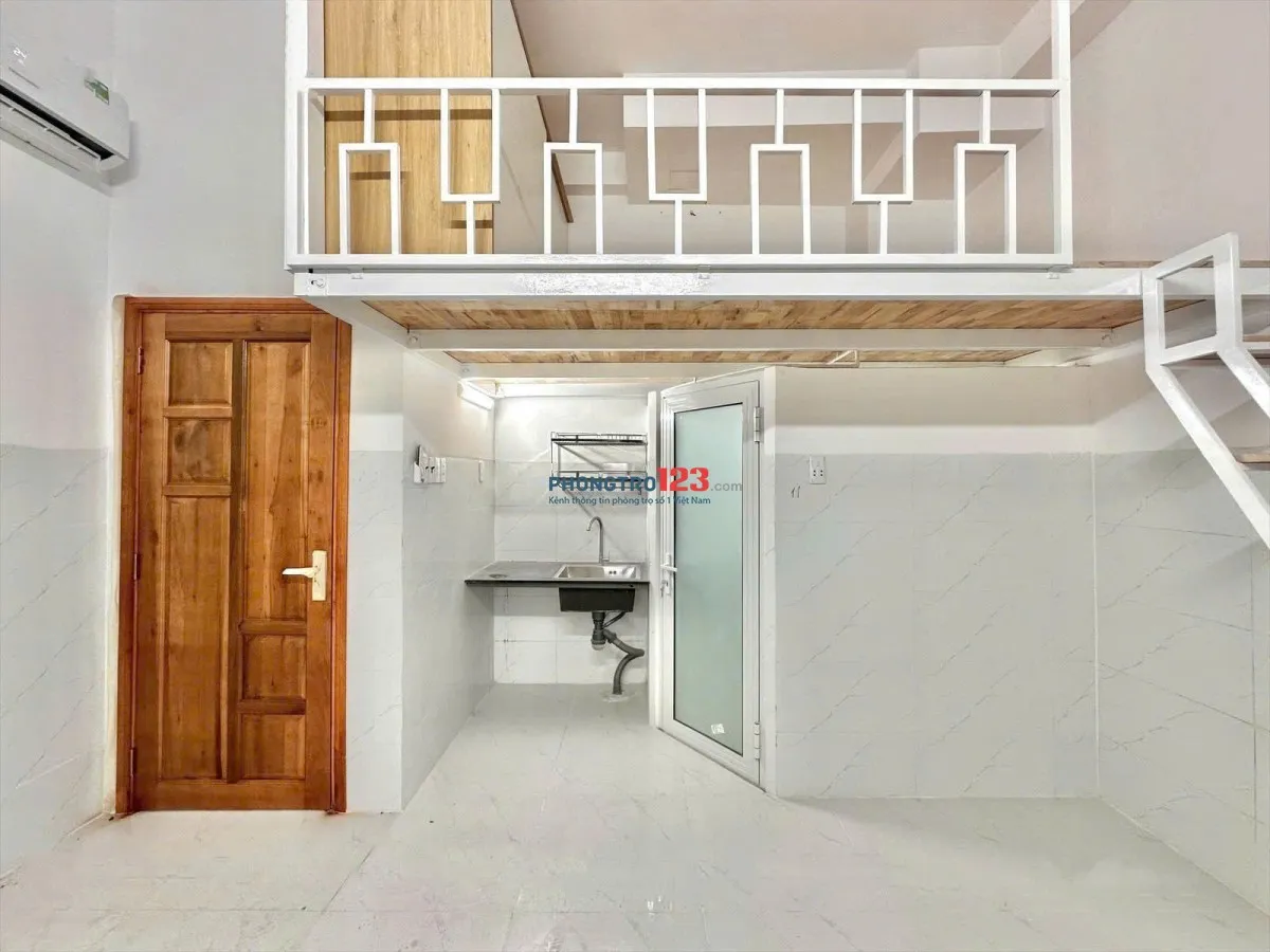 Phòng gác cao mới xây giá chỉ 3,1tr/ tháng Liên Khu 4-5 Bình Tân