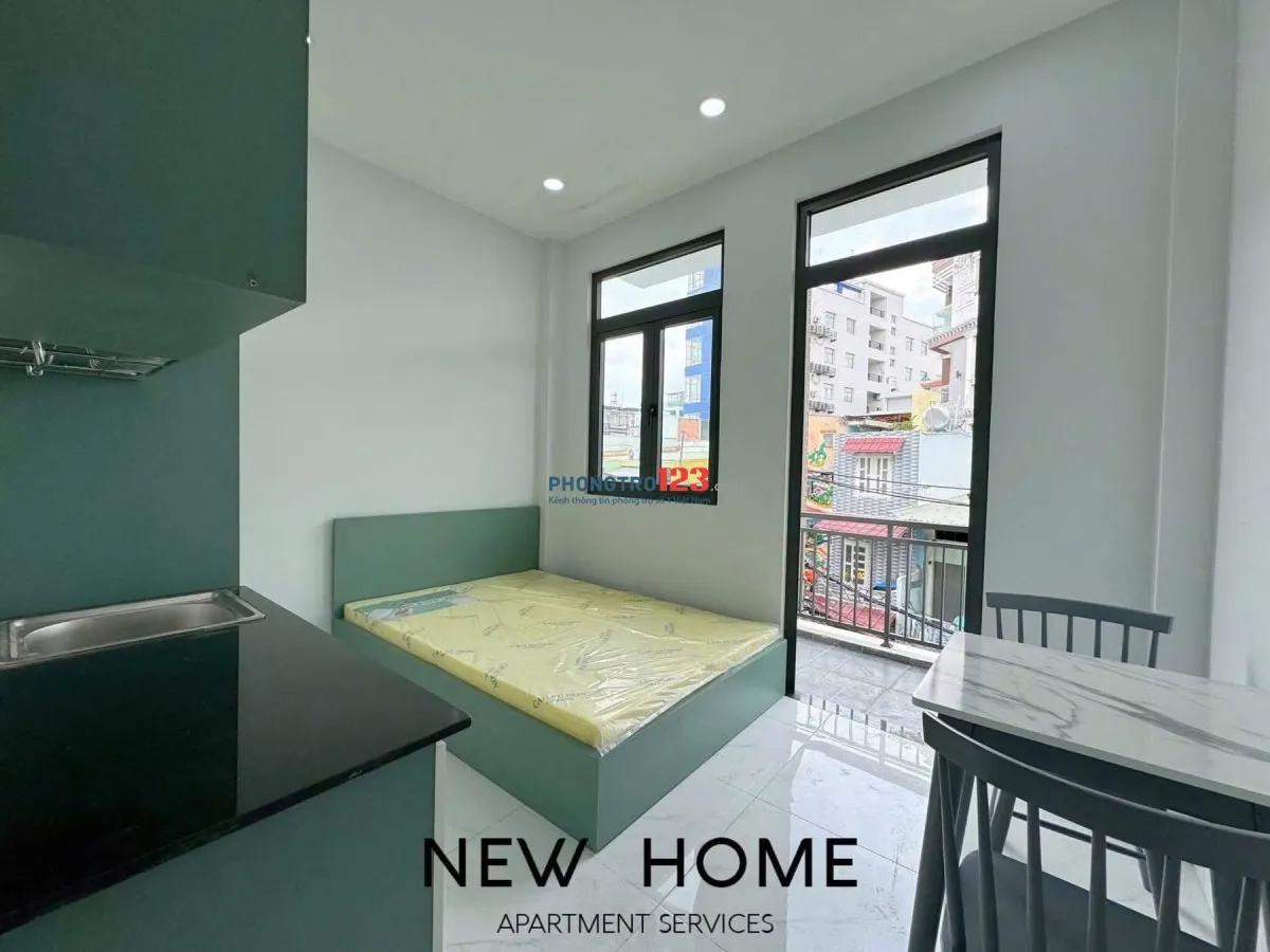 CĂN HỘ 6TR FULL NỘI THẤT, BAN CÔNG THOÁNG MÁT TẠI NGUYỄN ĐÌNH CHIỂU, TRUNG TÂM QUẬN 1 / QUẬN 3