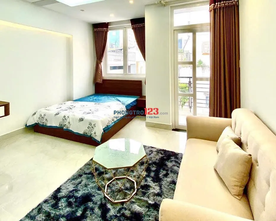 CĂN HỘ FULL NỘI THẤT, BAN CÔNG, TÁCH BẾP, MÁY GIẶT RIÊNG TẠI PHÙNG VĂN CUNG, PHÚ NHUẬN,