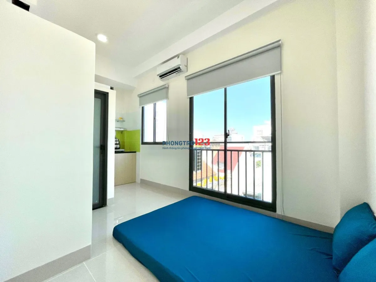 Bóc tem phòng 25m2 mới xây - ngay đường Bùi Đình Túy học viện Cán Bộ, chợ Long Vân