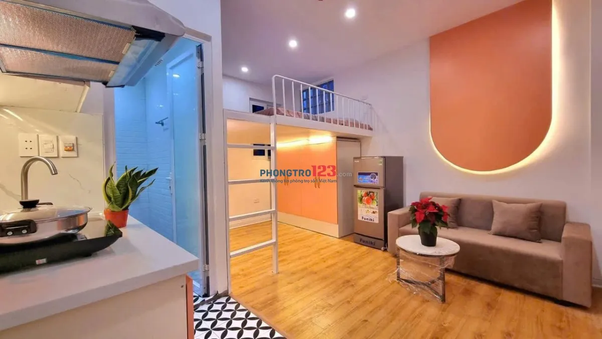 Phòng Gác Xếp 30m2 - Có Cửa Sổ Thoáng - Nội Thất Đầy Đủ - Phan Văn Trị - Gần ĐH Văn Lang, UEF, UTH