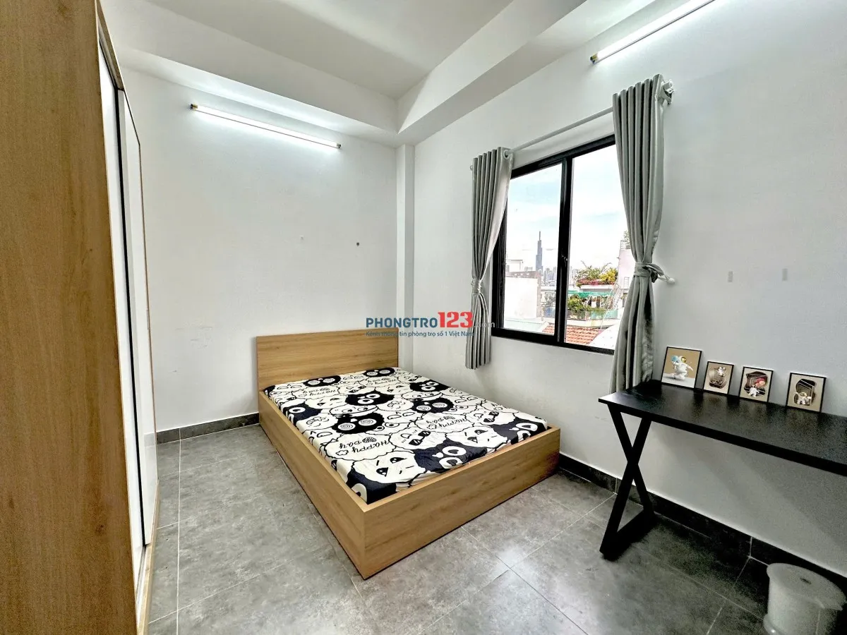 Cho thuê phòng Full nội thất, cửa sổ lớn thoáng - Nguyễn Xí, Bình Thạnh gần UTH, FTU
