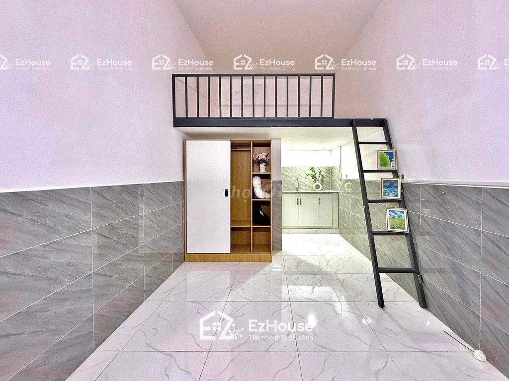 DUPLEX DƯỚI TRỆT GÁC CAO - ĐẦY ĐỦ NỘI THẤT - ĐI BỘ QUA CÔNG THƯƠNG