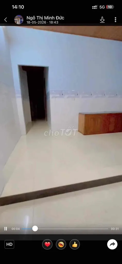 Cho Thuê nhà cấp 4 8Tr