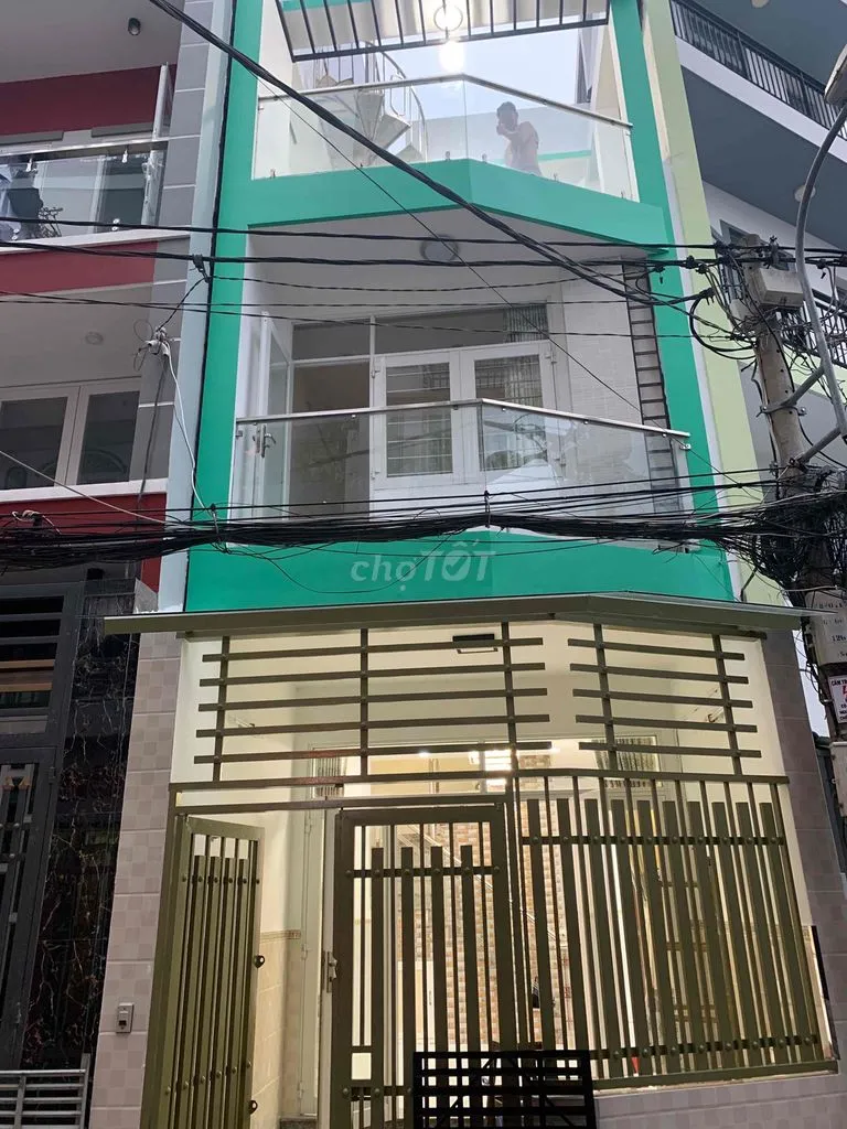 Nhà cho thuê Âu Dương Lân, hẻm xe hơi, an ninh, mới xây