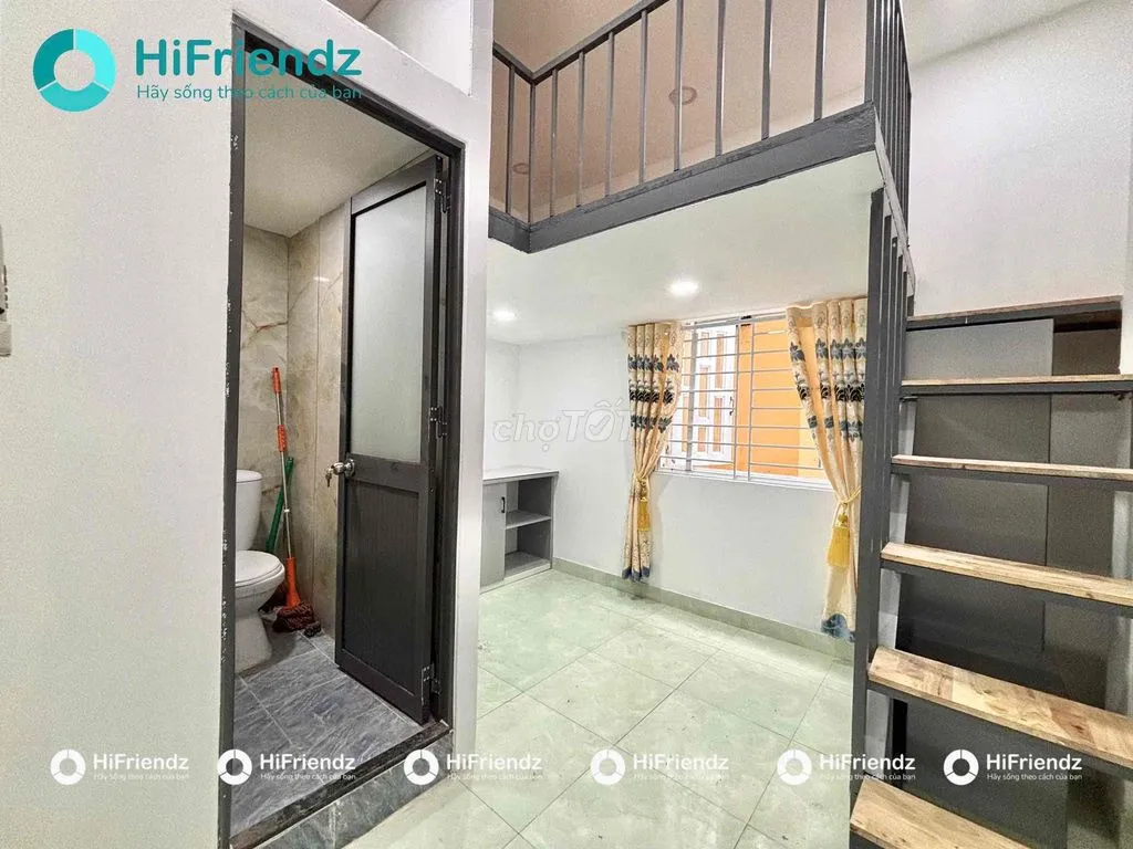 🔥PHÒNG GÁC CỬA SỔ TRỜI ĐẦY ĐỦ NỘI THẤT GIÁ RẺ NGAY LĂNG CHA CẢ