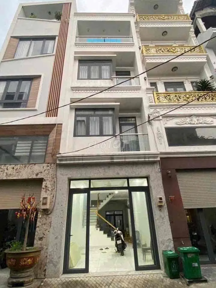 cho thuê nhà mới hẻm lớn, gần chợ bình long