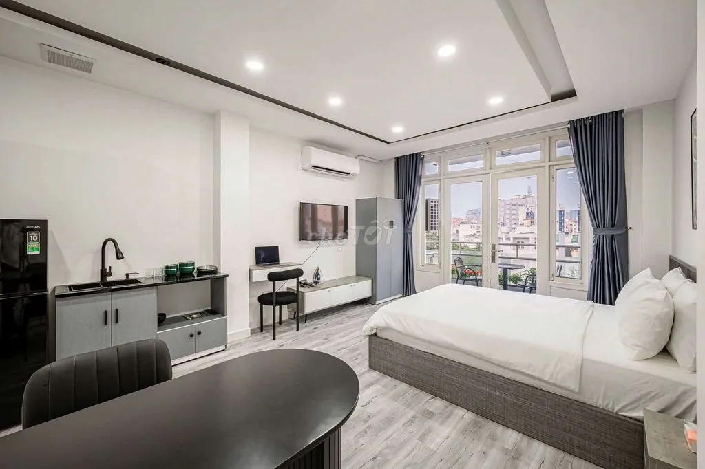 🔥CĂN HỘ FULL NỘI THẤT_BAN CÔNG_BẢY HIỀN_MỚI XÂY_GẦN E TOWN, K300🔥