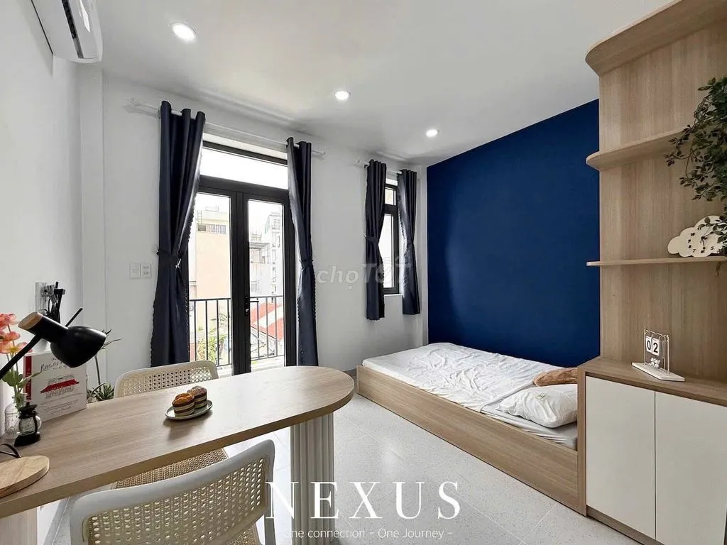 STUDIO BAN CÔNG - 1 PHÒNG NGỦ - TÁCH BẾP - FULL NỘI THẤT