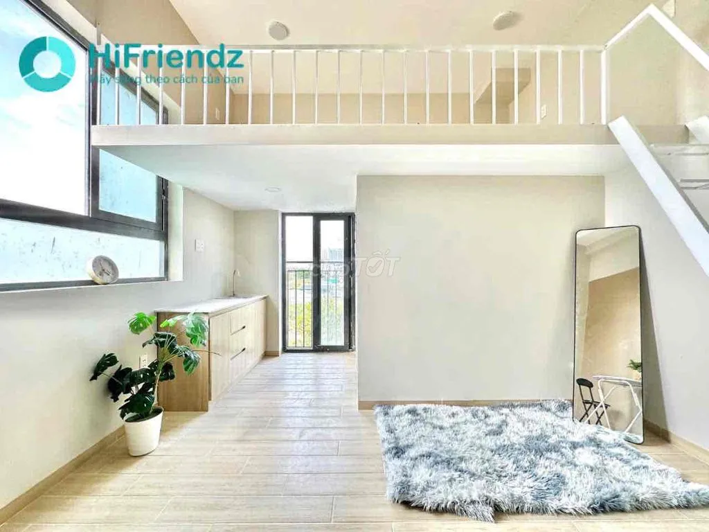 Cho thuê Duplex ban công rộng thoáng - Nhà mới - Ngay Hàng Xanh
