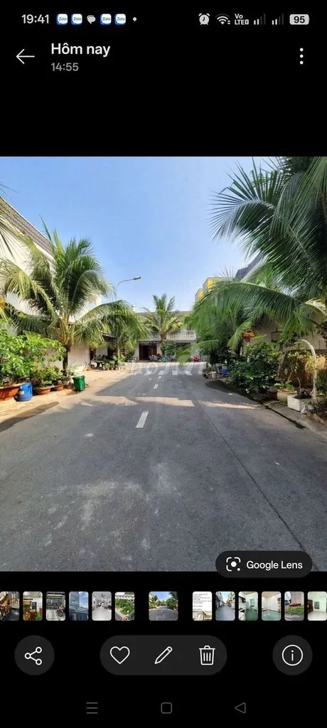 Cho thuê nhà KDC Đức Huy gần làng đại học