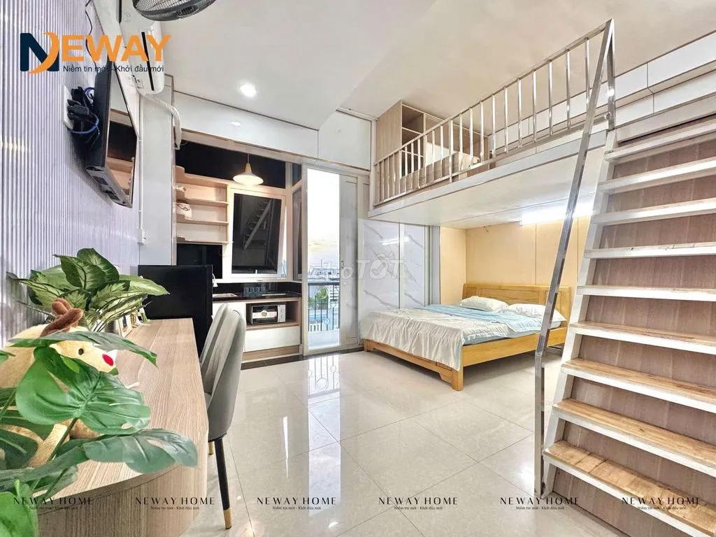 🔥 PHÒNG DUPLEX GÁC CAO CẤP FULL NỘI THẤT –  BAN CÔNG, MÁY GIẶT RIÊNG ✨