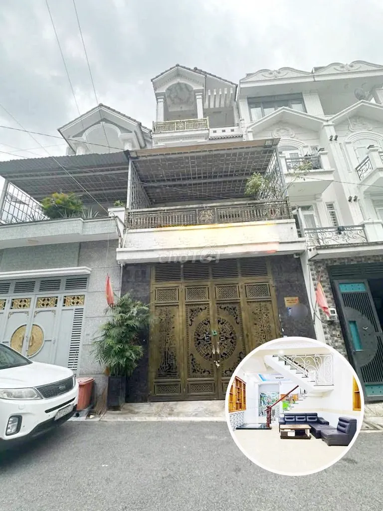 NHÀ 3 LẦU FULL NỘI THẤT HẺM TRẦN THỊ NĂM P. TÂN CHÁNH HIỆP Q12
