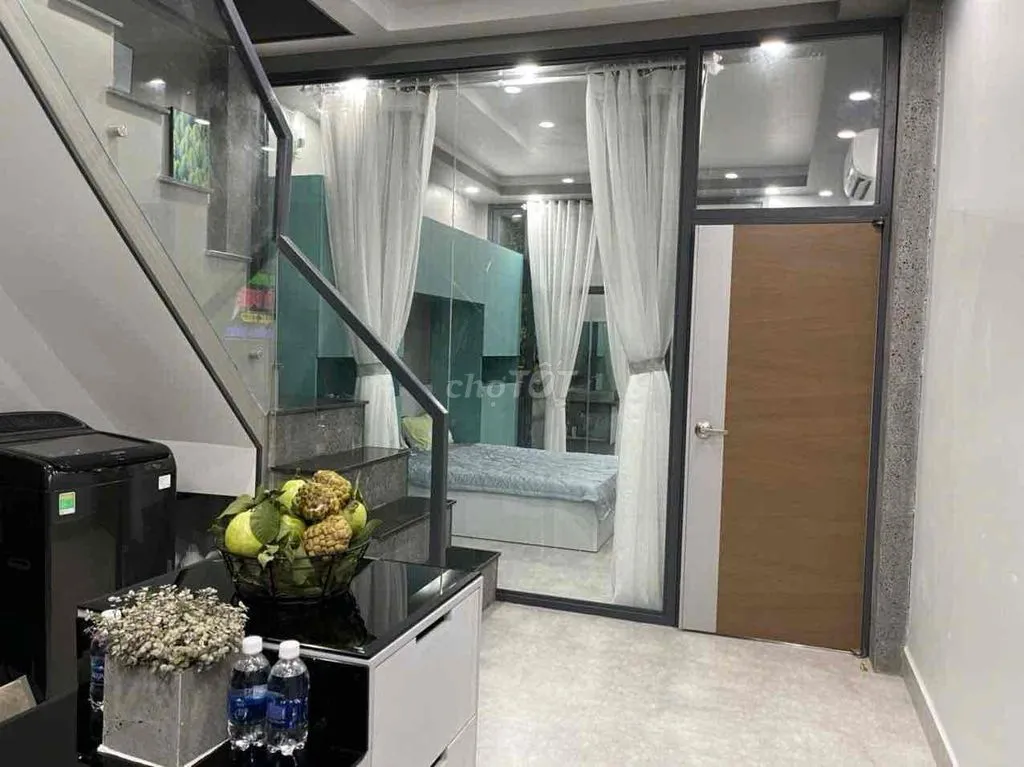 Cho Thuê nhà trệt lầu full nội thất sát ĐHQT Miền Đông-Aone TP mới BD