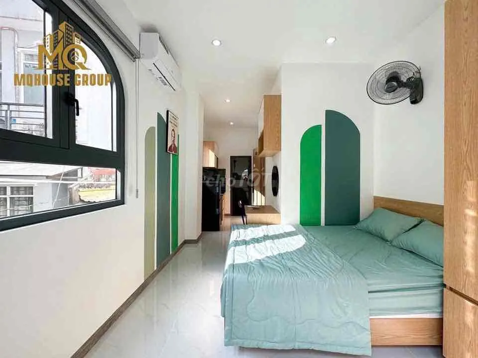 Cho thuê căn hộ dịch vụ full nội thất ban công Sư Vạn Hạnh Quận 10