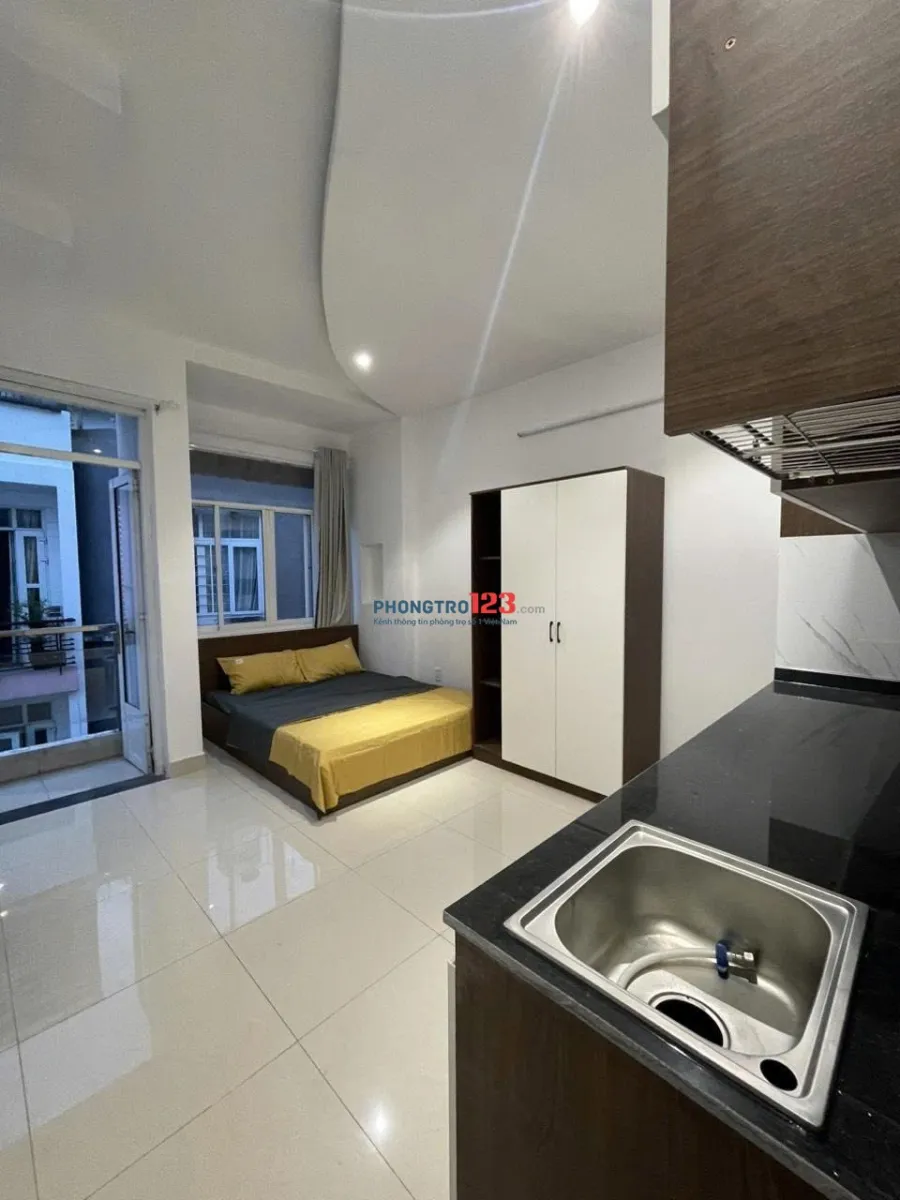PHÒNG 40M² BAN CÔNG LỚN, MÁY GIẶT RIÊNG – NHÀ MỚI ĐẸP, GẦN NƠ TRANG LONG GIÁP Q1| BÌNH THẠNH