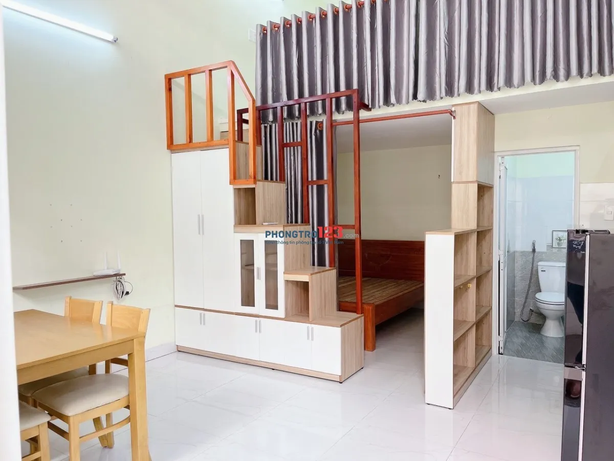 PHÒNG TRỌ RỘNG ĐỦ NỘI THẤT CHO THUÊ Q9