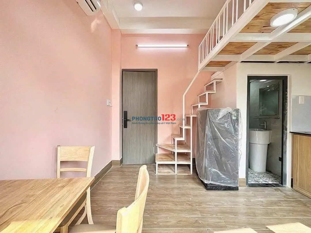 CHO THUÊ ĐẦY ĐỦ NỘI THẤT - BAN CÔNG MỚI XÂY NGAY NGUYỄN ẢNH THỦ - TÔ KÝ - ĐH FPT - CVPM QUANG TRUNG