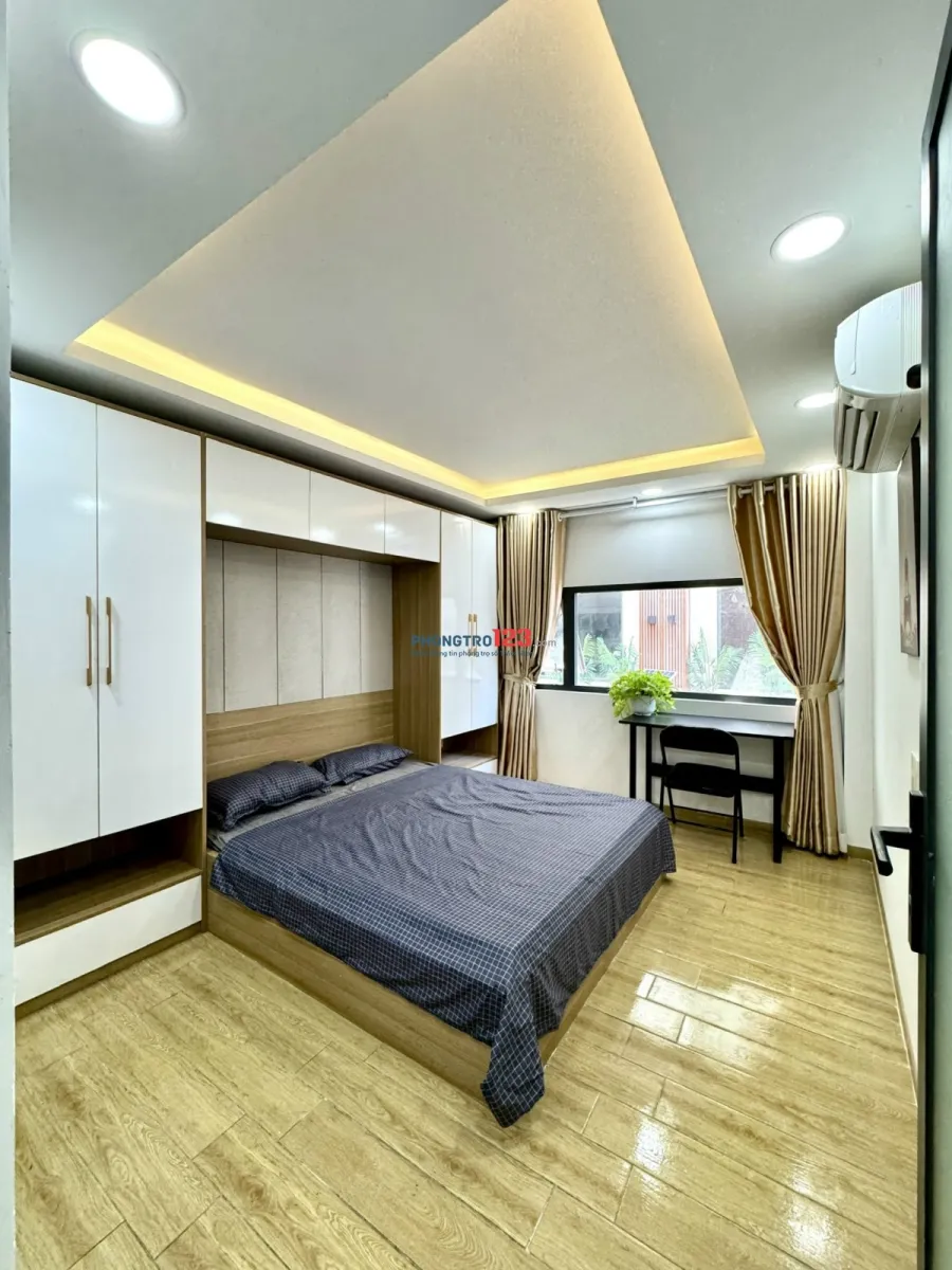 Phòng đang setup chuẩn bị khai trương giá rẻ. Đối diện chợ Hạnh Thông Tây