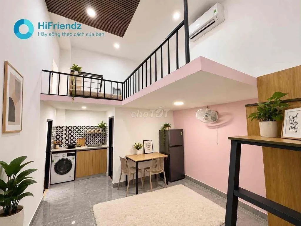 NHẬN GIỮ PHÒNG ĐẾN 10/11 - GÁC CAO 2m2 NHÀ MỚI CHƯA QUA SỬ DỤNG