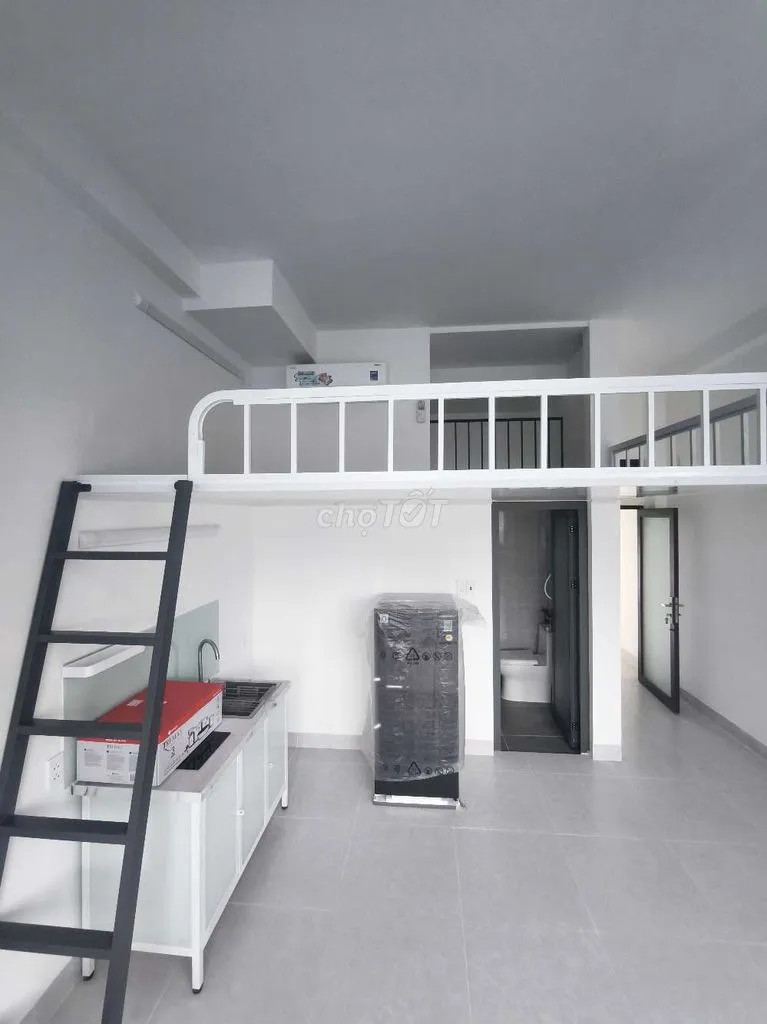 trọ mới xây full máy lạnh, tủ lạnh, bếp từ, máy nước nóng