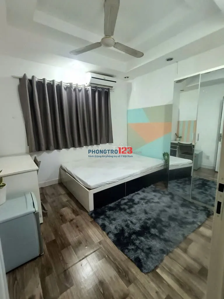 3tr8 Duplex sát ga Metro Văn Thánh full nội thất máy lạnh, tủ lạnh...Hàng Xanh. Fix 1 người