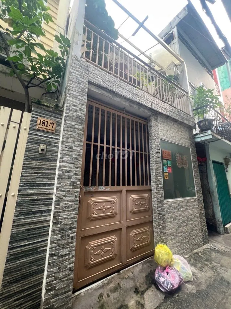 Cho thuê nhà 1 trệt, 1 lầu Lê Hồng Phong
