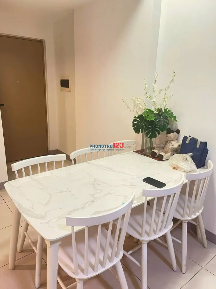 Chung cư Phú Thạnh cho thuê căn góc 3PN có nội thất giá thuê 10tr/tháng