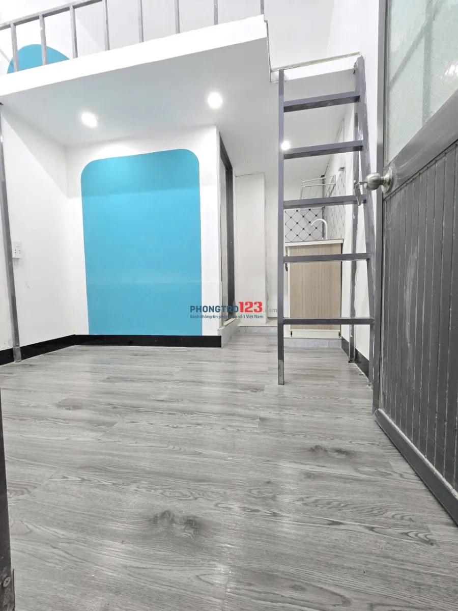 PHÒNG TRỌ CÓ GÁC SÂN BÂY TÂN SƠN NHẤT có máy lạnh GIÁ RẺ